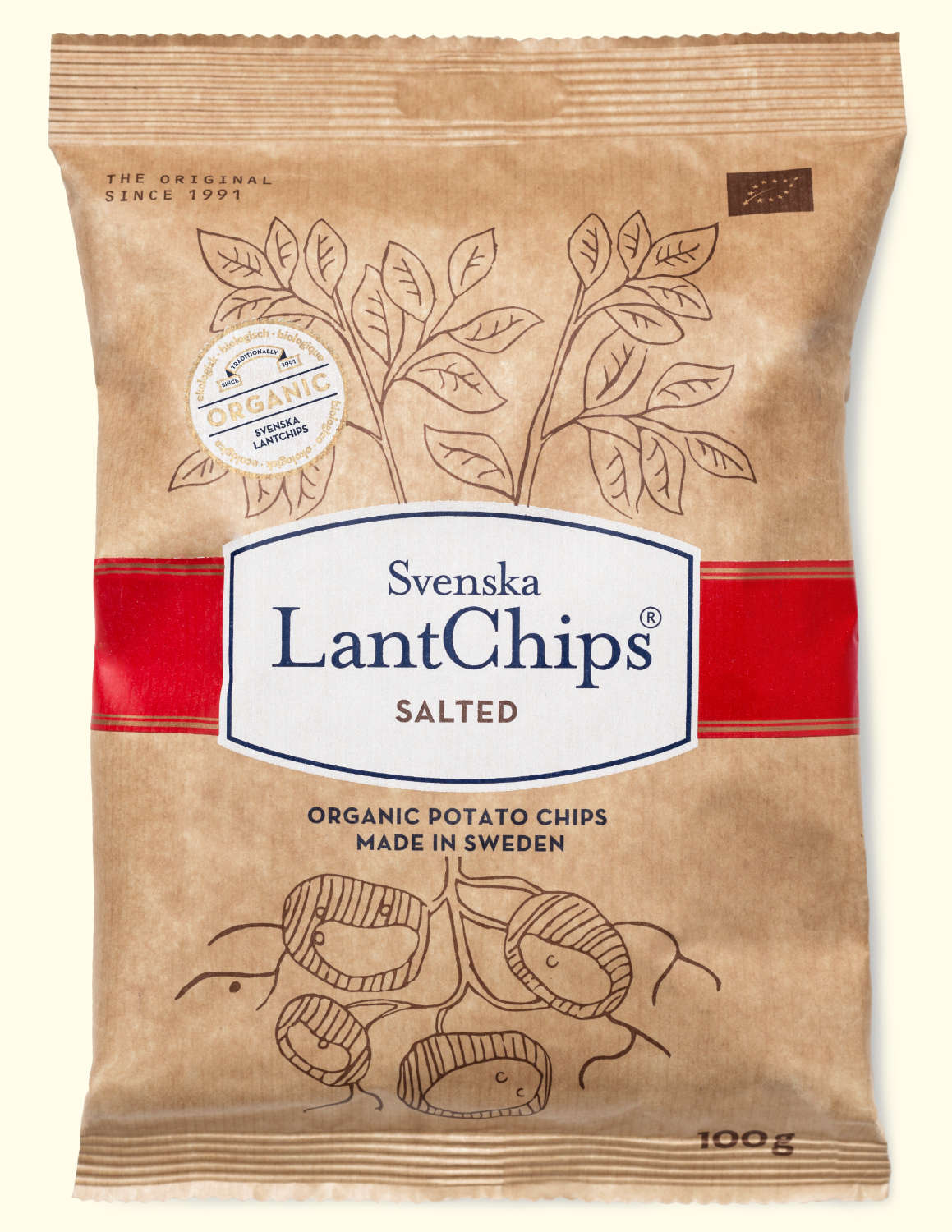 LantChips Eko Salted 100g