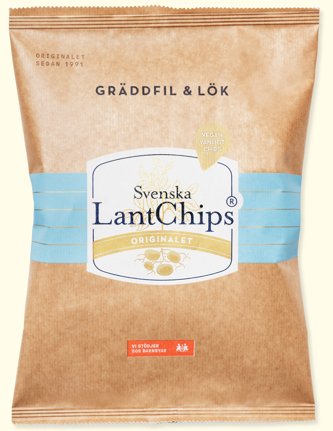 LantChips Gräddfil & Lök