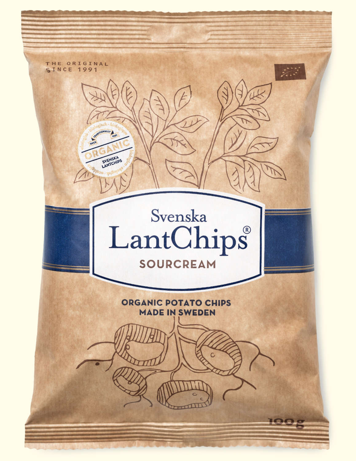 LantChips Eko Sourcream 100g