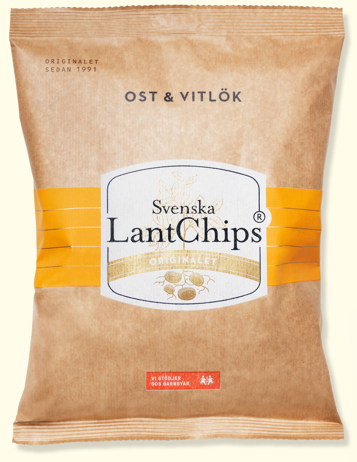 LantChips Ost & Vitlök